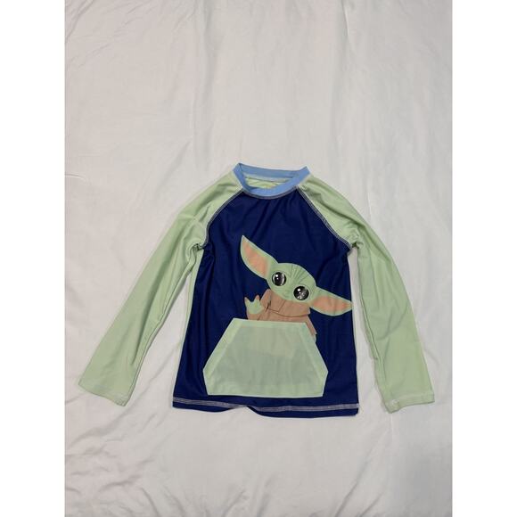 Star Wars Yoda kid's swim shirt - 5T - Picture 2 of 6